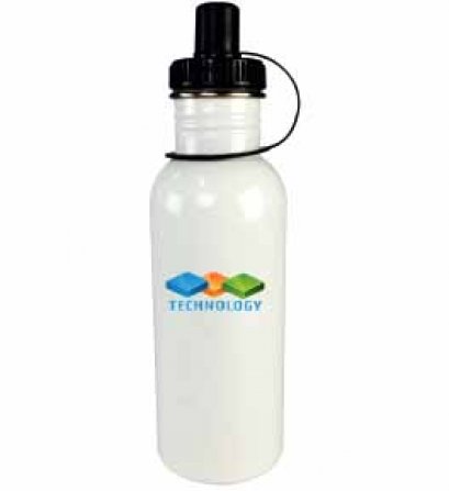 ขวดน้ำอลูมิเนียม Technology logo bottle 2